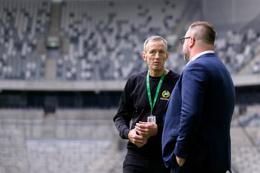 Hammarbys säkerhetsansvarige Göran Rickmer