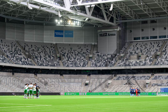 Spelarna samlas