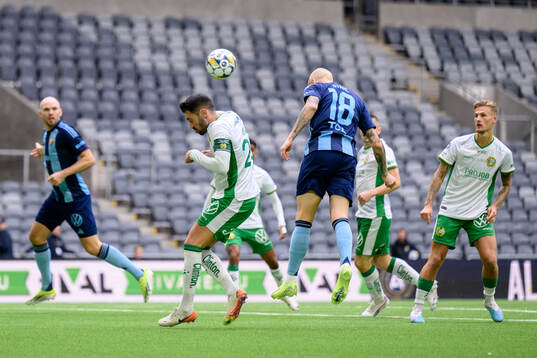 Hammarbys Nahir Besara och Djurgårdens Adam Ståhl