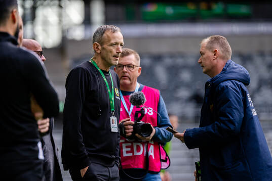 Hammarbys säkerhetsansvarige Göran Rickmer och
