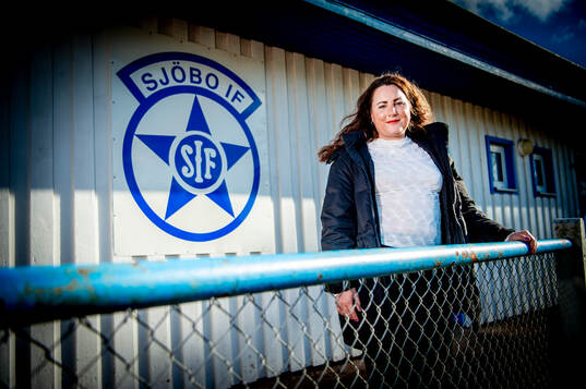 Fotbollsspelaren Antonia Göransson