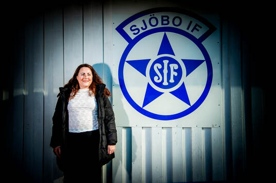 Fotbollsspelaren Antonia Göransson