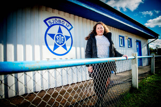 Fotbollsspelaren Antonia Göransson
