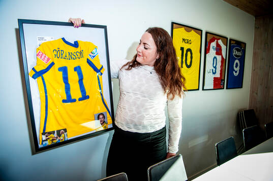 Fotbollsspelaren Antonia Göransson
