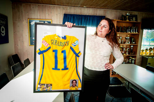 Fotbollsspelaren Antonia Göransson