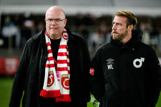 Degerfors sportchef Patrik Werner och tränare William