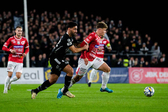 Örebros Lucas Shlimon och Degerfors Gustav Lindgren