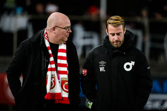 Degerfors sportchef Patrik Werner och tränare William