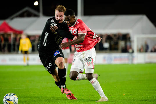 Örebros Oskar Käck och Degerfors Nahom Girmai Netabay
