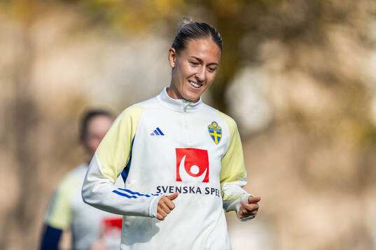 Emma Kullberg of the Swedish women's national football team