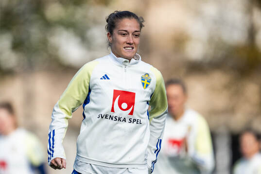 Filippa Angeldahl of the Swedish women's national football