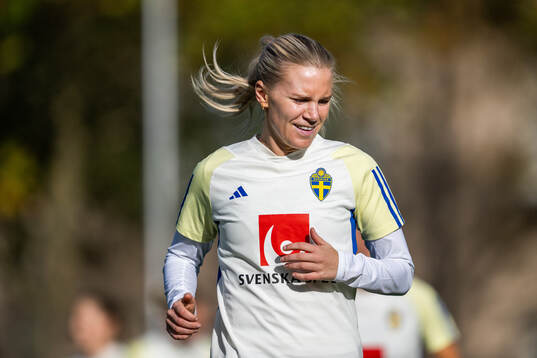 Josefine Rybrink of the Swedish women's national football