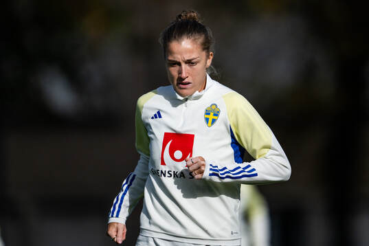 Filippa Angeldahl of the Swedish women's national football