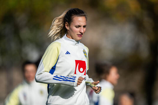 Nathalie Björn of the Swedish women's national football
