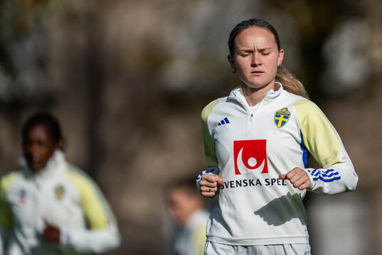 Matilda Vinberg of the Swedish women's national football