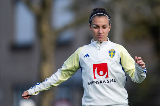 Julia Zigiotti Olme of the Swedish women's national