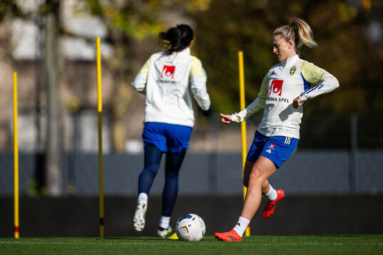Rebecka Blomqvist of the Swedish women's national football