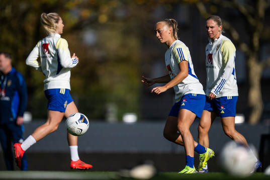 Hanna Bennison of the Swedish women's national football team