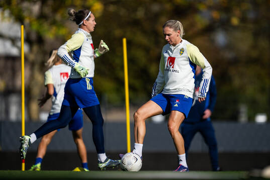 Jonna Andersson of the Swedish women's national football