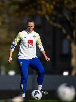 Magdalena Eriksson of the Swedish women's national football