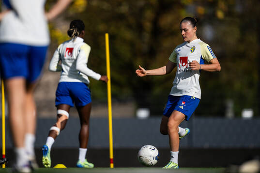 Hanna Wijk of the Swedish women's national football team