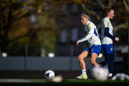 Filippa Angeldahl of the Swedish women's national football