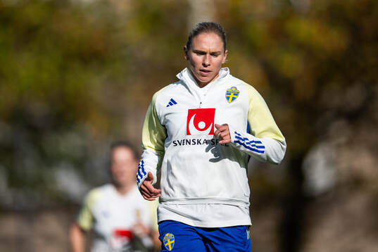 Jonna Andersson of the Swedish women's national football