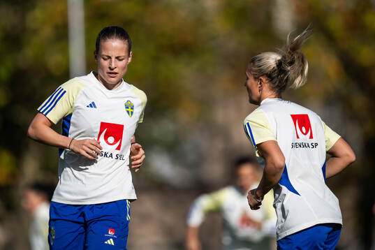 Anna Anvegård of the Swedish women's national football team
