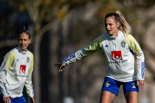 Nathalie Björn of the Swedish women's national football
