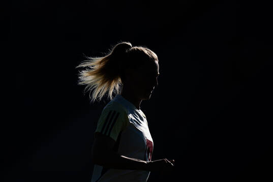 Rebecka Blomqvist of the Swedish women's national football