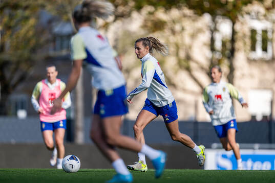 Nathalie Björn of the Swedish women's national football