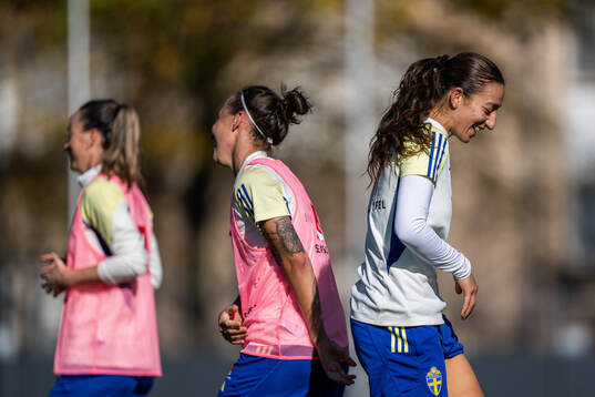 Julia Zigiotti Olme and Rusul Rosa Kafaji of the Swedish