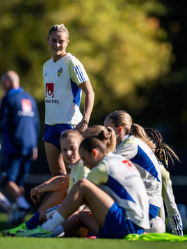 Amanda Nildén of the Swedish women's national football team
