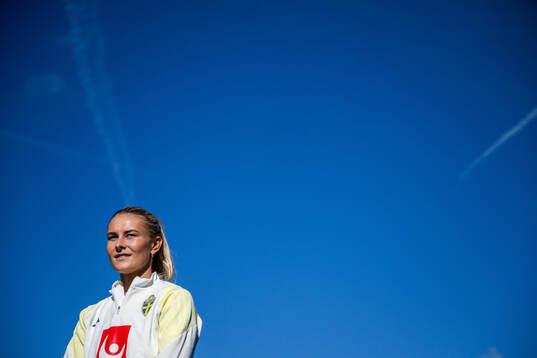 Amanda Nildén of the Swedish women's national football team