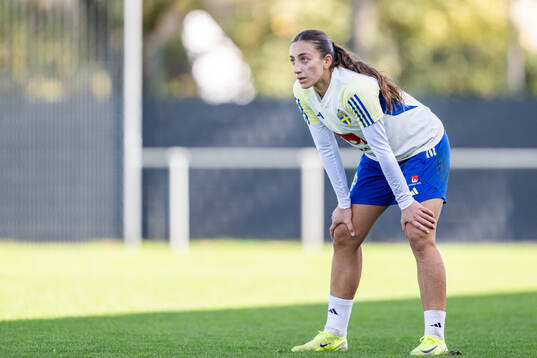 Rusul Rosa Kafaji of the Swedish women's national football