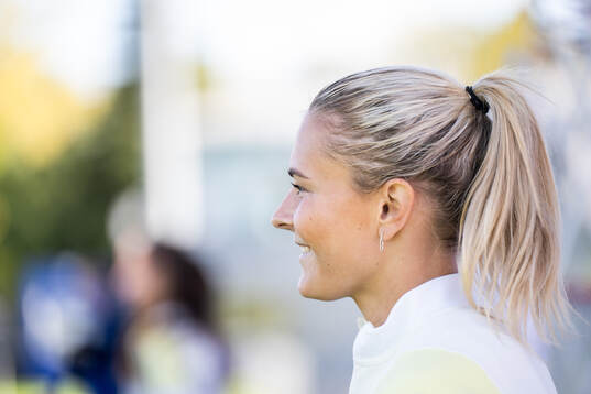 Amanda Nildén of the Swedish women's national football