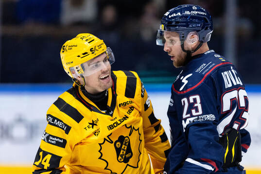 Skellefteås Andreas Johnson och Linköpings Robin Kovacs