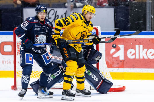 Linköpings Olle Strandell och Skellefteås Pär Lindholm
