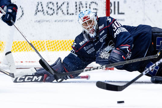 Linköpings målvakt Christian Heljanko