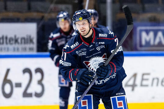 Linköpings Christoffer Ehn jublar