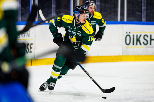 Under ishockeymatchen i Hockeyallsvenskan mellan Östersund