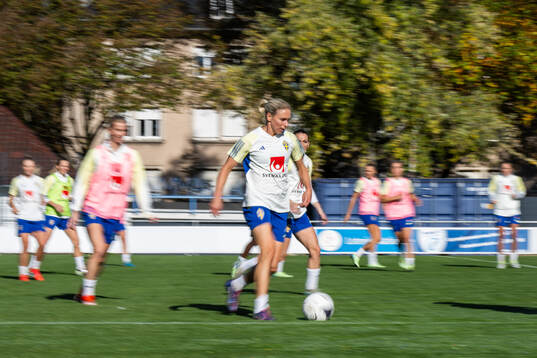 Jonna Andersson of the Swedish women's national football