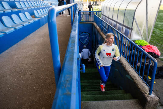 Sofia Jakobsson of the Swedish women's national football