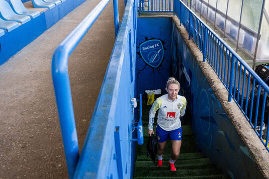 Rebecka Blomqvist of the Swedish women's national football