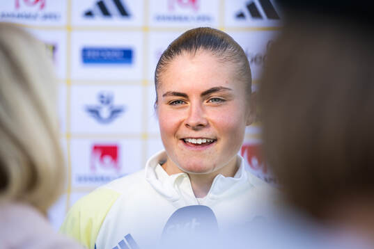 Hanna Wijk of the Swedish women's national football team is