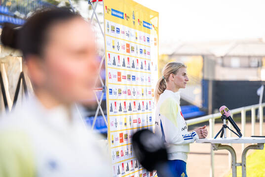 Sofia Jakobsson of the Swedish women's national football