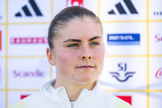 Hanna Wijk of the Swedish women's national football team is