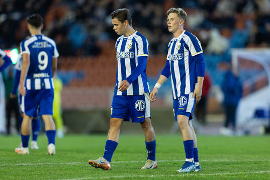 Elis Barlind and Rasmus Nåfors Dahlin of IFK Göteborg