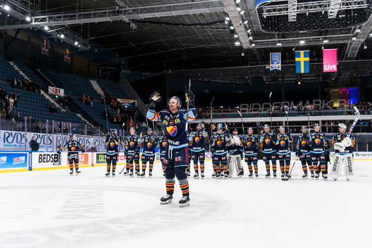 Djurgårdens Daniel Brodin jublar