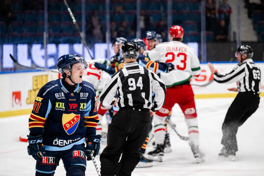 Djurgårdens Tyler Kelleher deppar